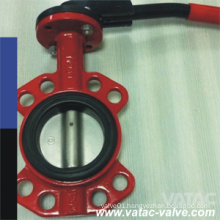 Pn10 / Pn16 Semi-Lug Ductile Iron Butterfly Valve Supplier